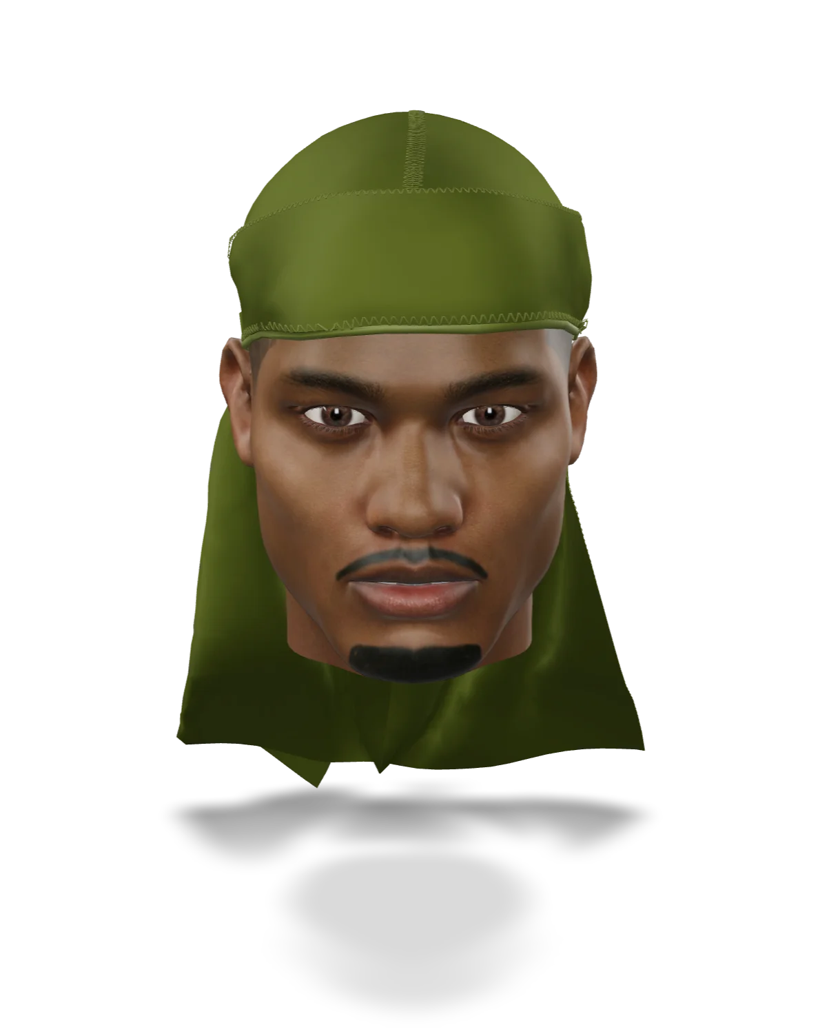 “Dark Olive” Athletic Spandex Durag