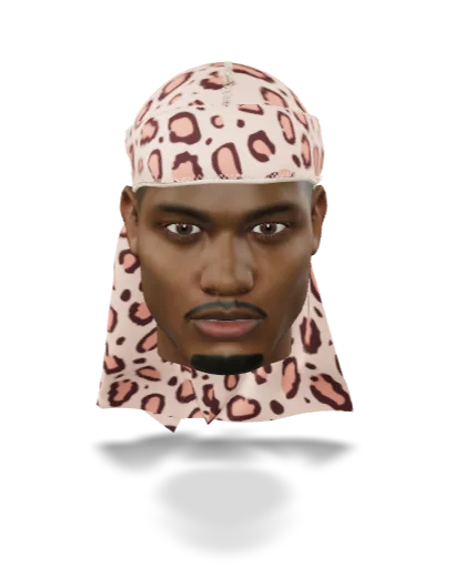 “Leopard Pink” Satin Silky Durag