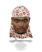 “Leopard Pink” Ultra Wave Super Satin Silky Durag