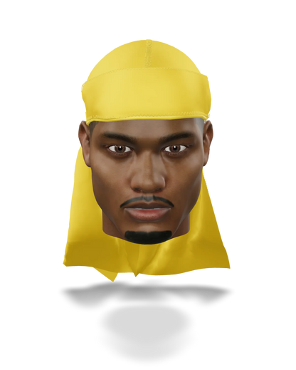 “Yellow” Athletic Spandex Durag