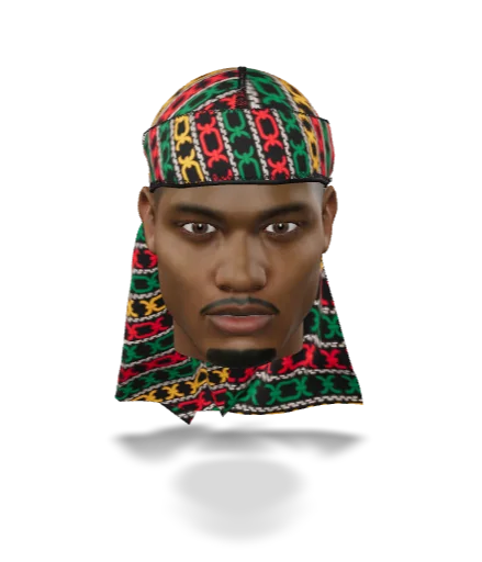 “Juneteenth 1.0” Satin Silky Durag