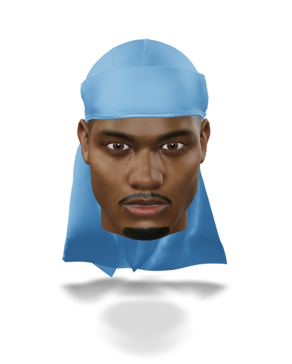“Turquoise” Athletic Spandex Durag