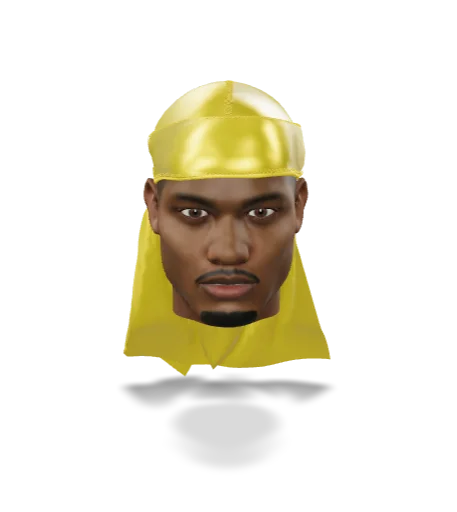 Athletic Yellow Silky Durag