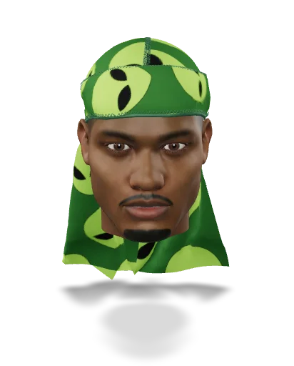 “Alien Green” Satin Silky Durag