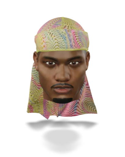 “Illusions Warm” Ultra Wave Super Satin Silky Durag