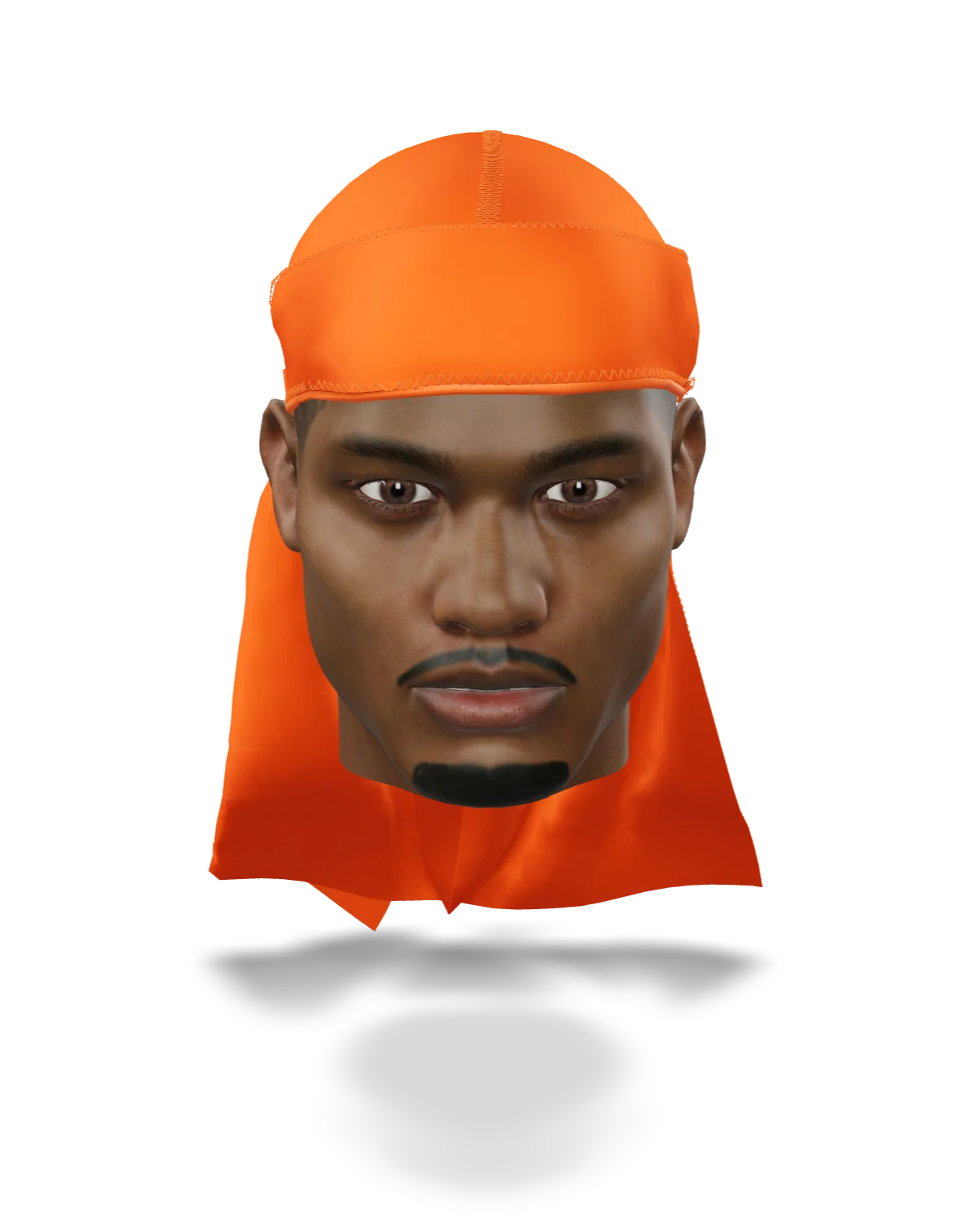 “Orange” Athletic Spandex Durag