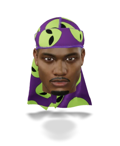 “Alien Purple” Satin Silky Durag