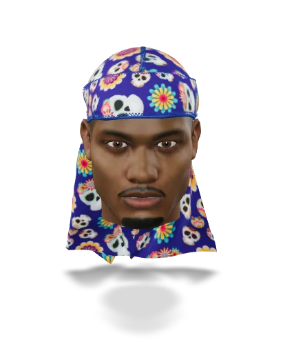 “Cinco De Mayo Purple” Satin Silky Durag