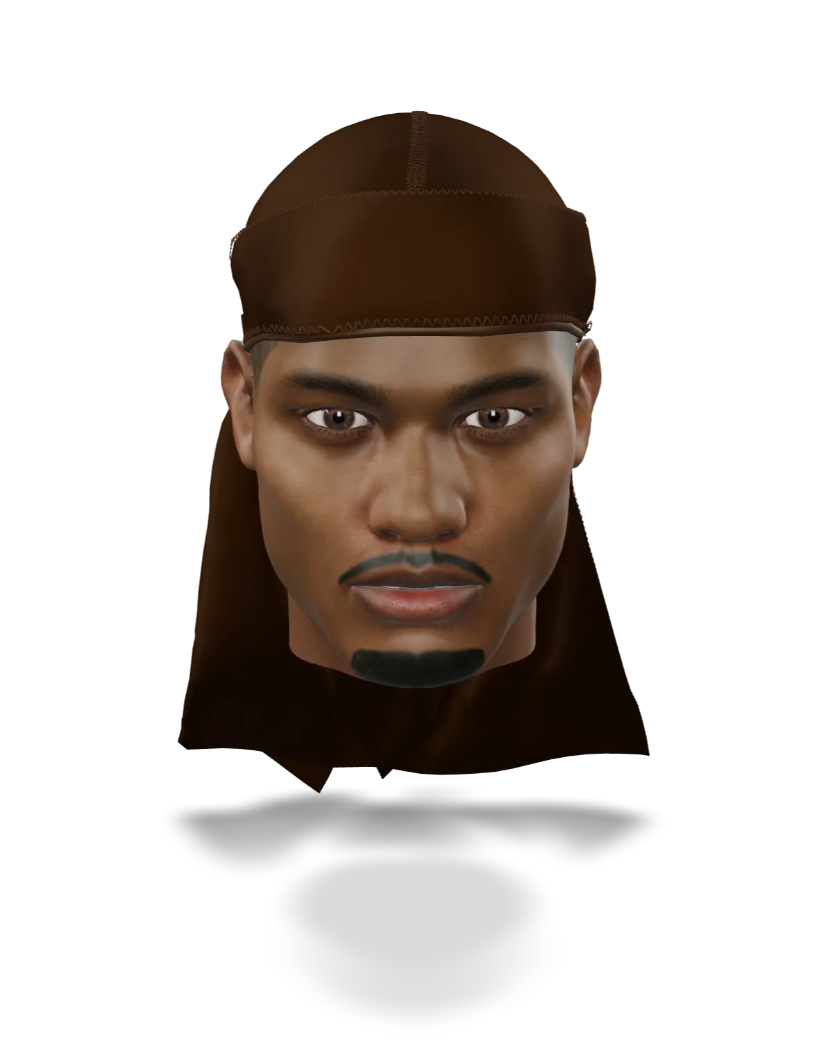 “Dark Brown” Athletic Spandex Durag