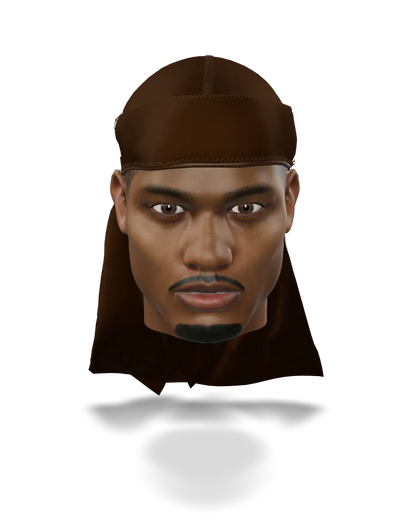 “Dark Brown” Athletic Spandex Durag