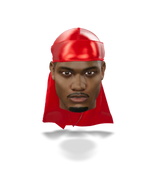JagRags Ultra Wave Red and Super Satin Silky Durag for Men