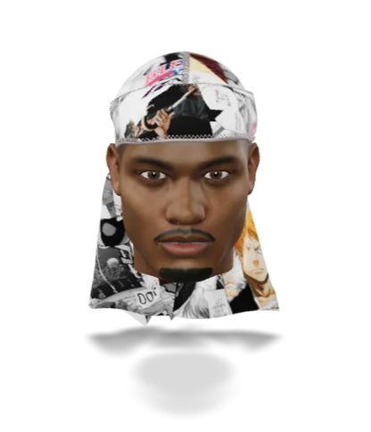“Bleach”  Satin Silky Durag