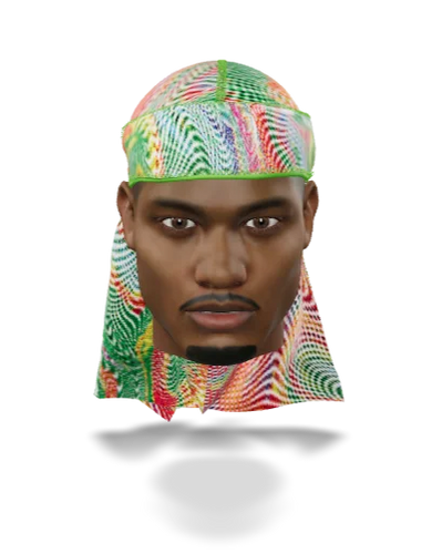 “Illusions Thermal” Ultra Wave Super Satin Silky Durag