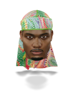 “Illusions Thermal” Ultra Wave Super Satin Silky Durag