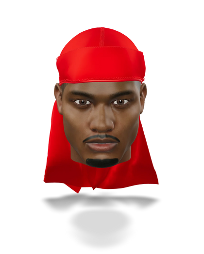 “Red” Athletic Spandex Durag