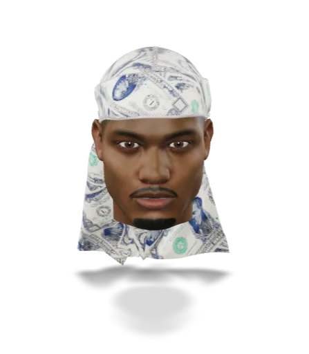 “Old Hundreds” Satin Silky Durag
