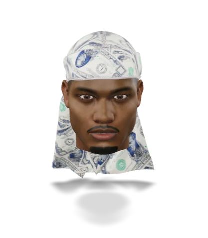 “Old Hundreds” Satin Silky Durag