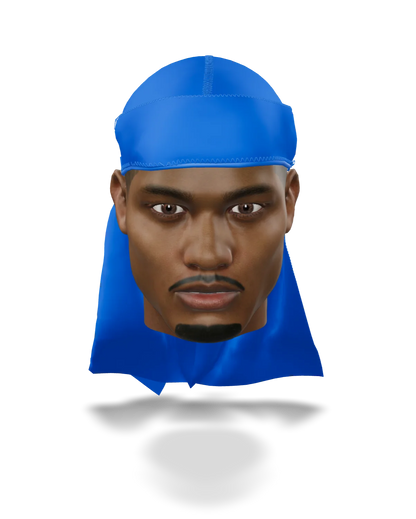 “Blue” Athletic Spandex Durag