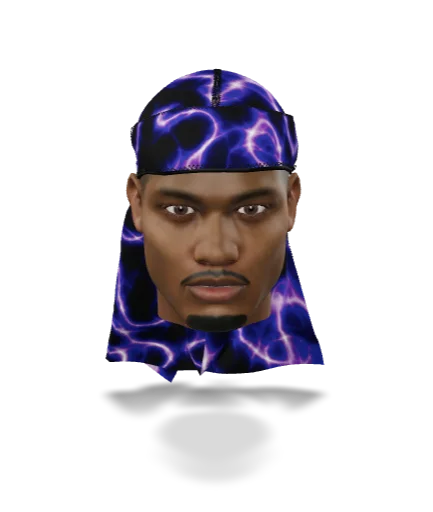 “Voltage Purple” Satin Silky Durag