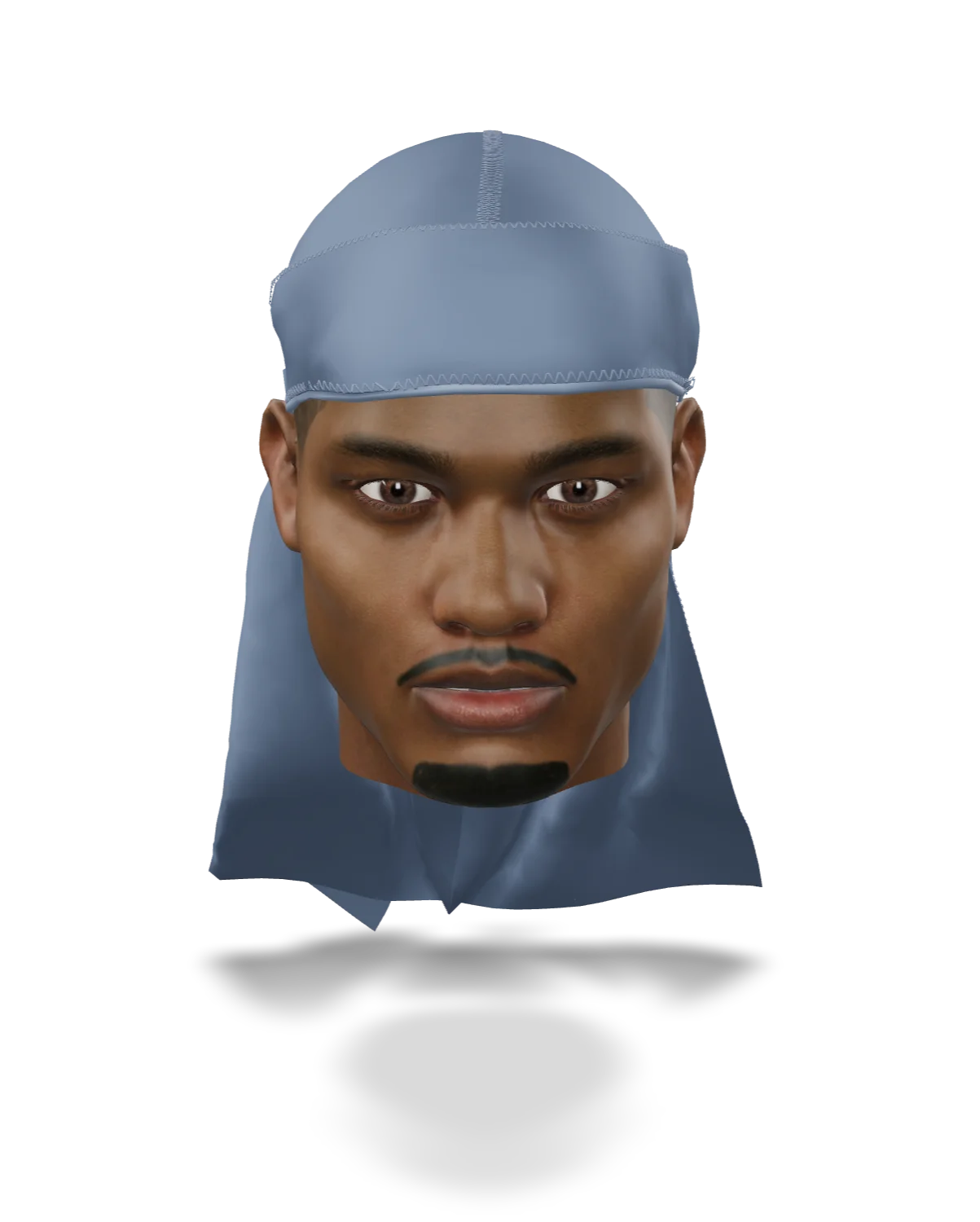 “Steel Blue” Athletic Spandex Durag