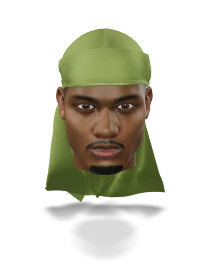 “Olive” Athletic Spandex Durag